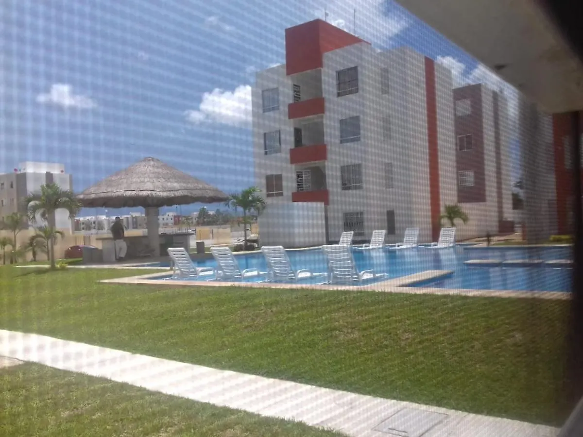 Deptartamento Comodo Y Seguro En 신데 델 카르멘 멕시코